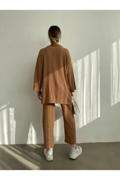 Kadın Kimono Pantolon Örme Takımı