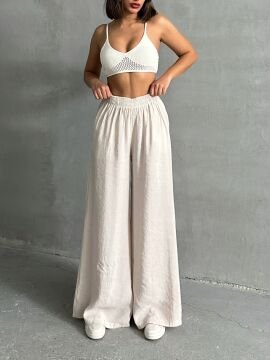 Kadın Modal Bol Dökümlü Pantolon