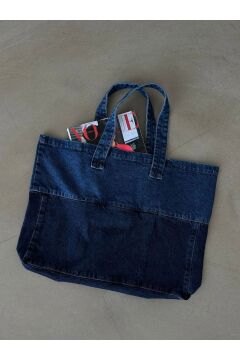 Kadın Askılı Denim Çanta